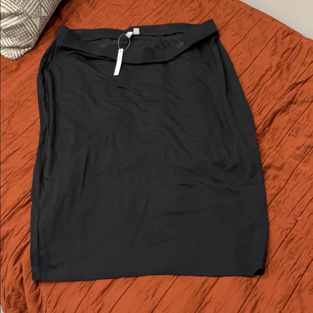 ASOS CURVE MIDI jersey skirt